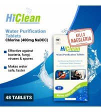 HiClean Water Purification Chlorine 48 Tablets 400mg